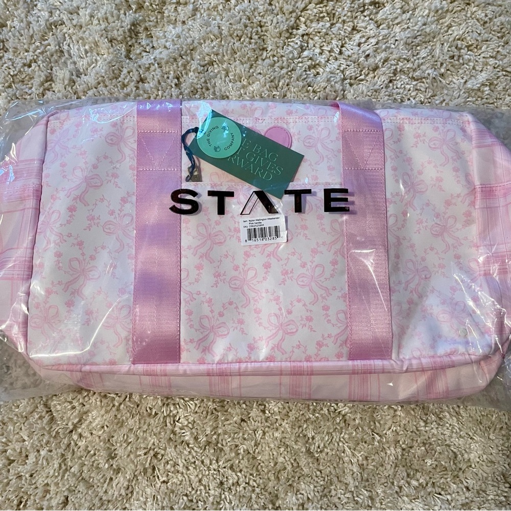 LOVESHACKFANCY STATE WEEKENDER BAG Limited Holiday Collection - Picture 8 of 15